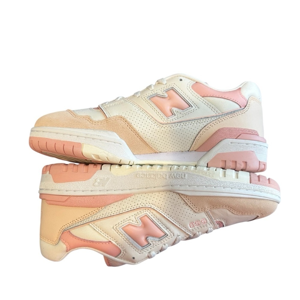 New Balance Pink and White Sneakers - Picture 2 of 9
